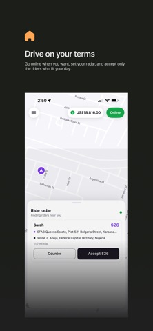 Ellani Rideshare Driver screenshot