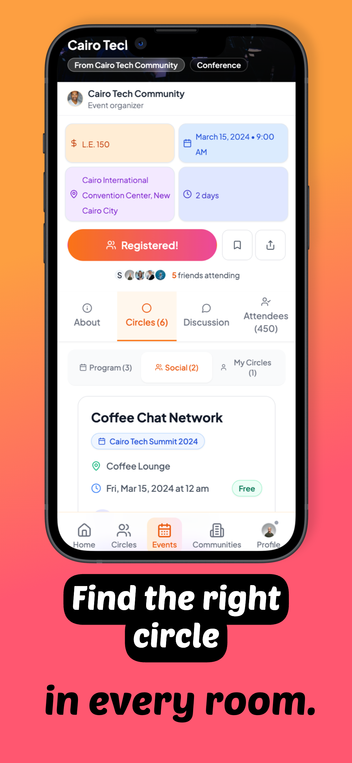 Circle – Gather & Network screenshot 6