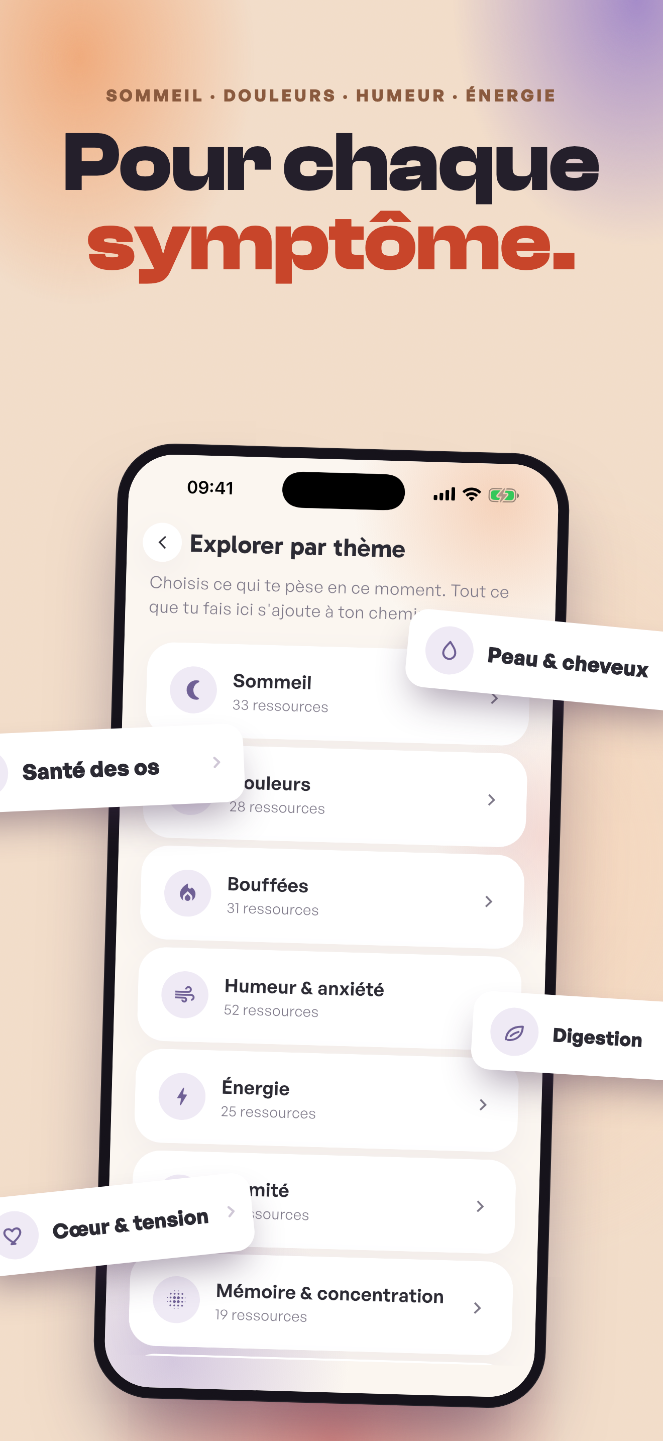 Pausitive: ménopause & sommeil screenshot 2