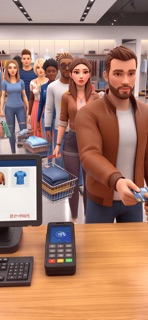 服装店经营模拟器 - 商店经理收银员开店创业 screenshot 2