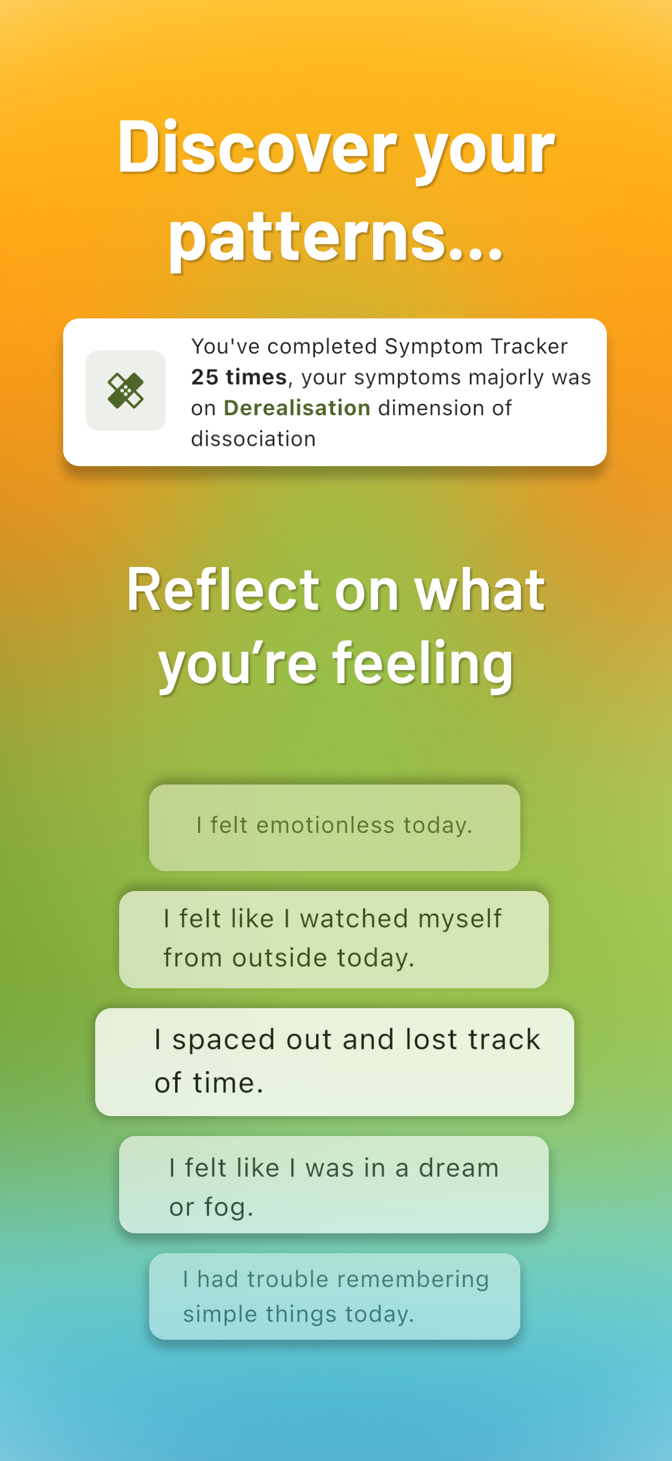 Ground Me: Dissociation Aid