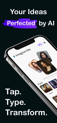 Imagine Me: AI Image Generator Screenshot 1 of 6