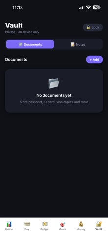 myPersonal Secretary screenshot