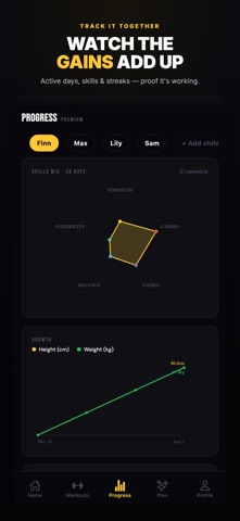 Baby Gains Play iPhone screenshot