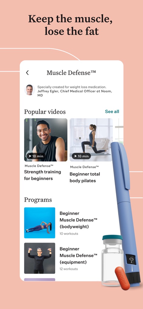 Noom Weight Loss, Food Tracker - Muscle Defense Program