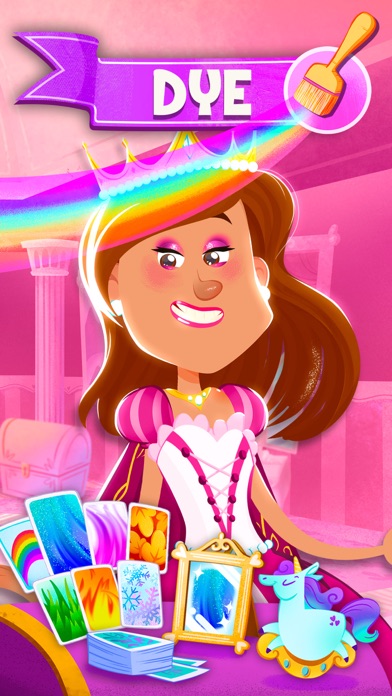 Princess Makeover: Hair Salon Screenshot