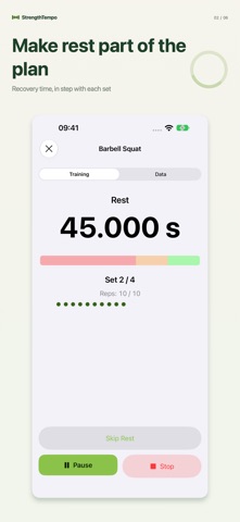 StrengthTempo: Rep Timer Screenshot 2 of 6