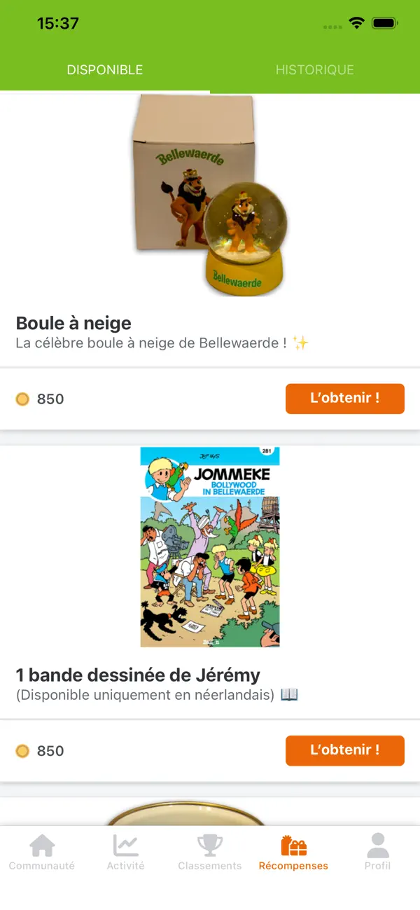 Screenshot #3 pour Bellewaerde Adventure Club