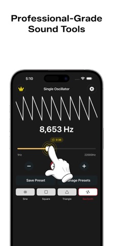 Sound Generator Frequency Hz Screenshot 2 of 5