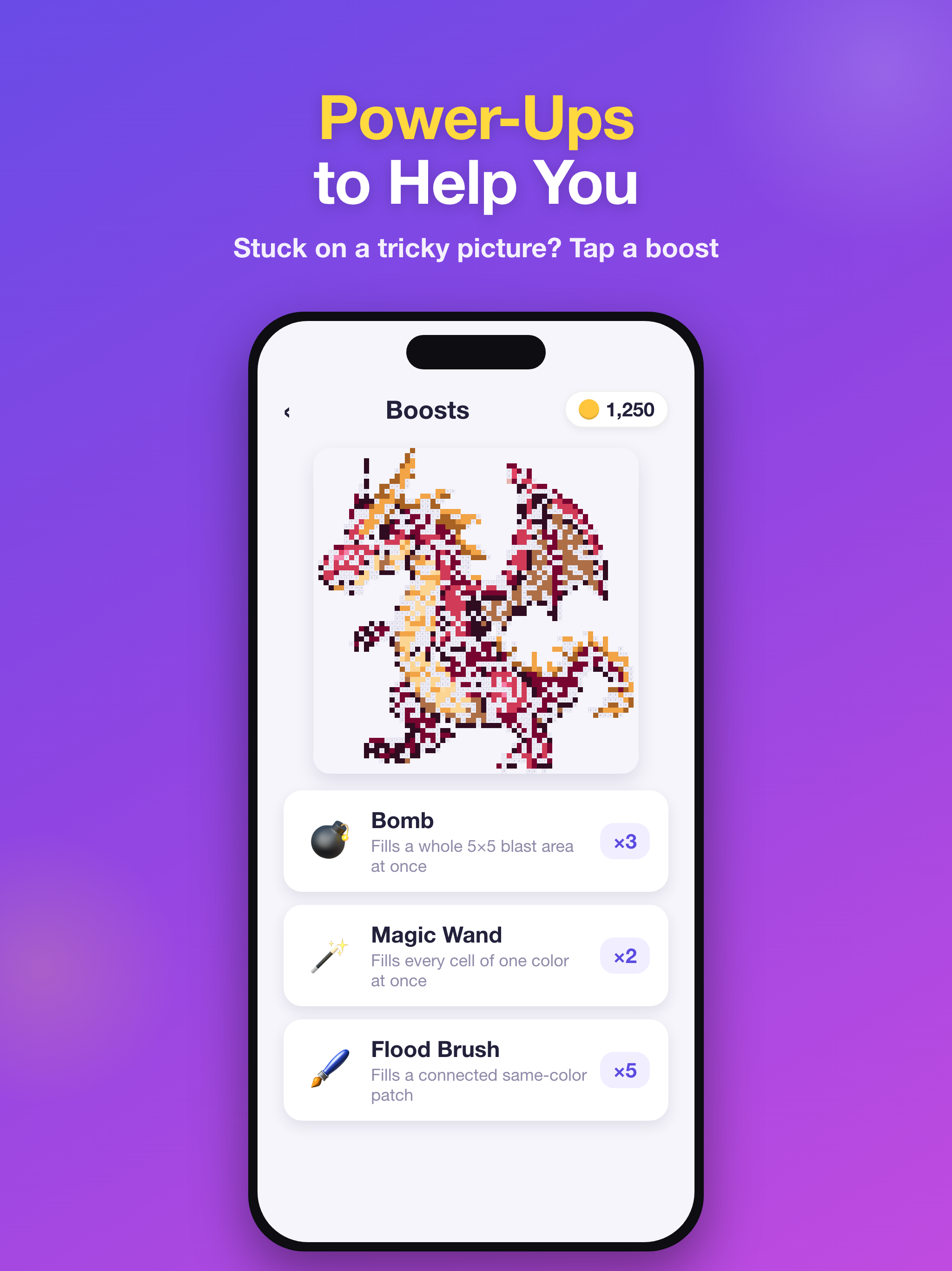 Pixel Paint: Color by Number