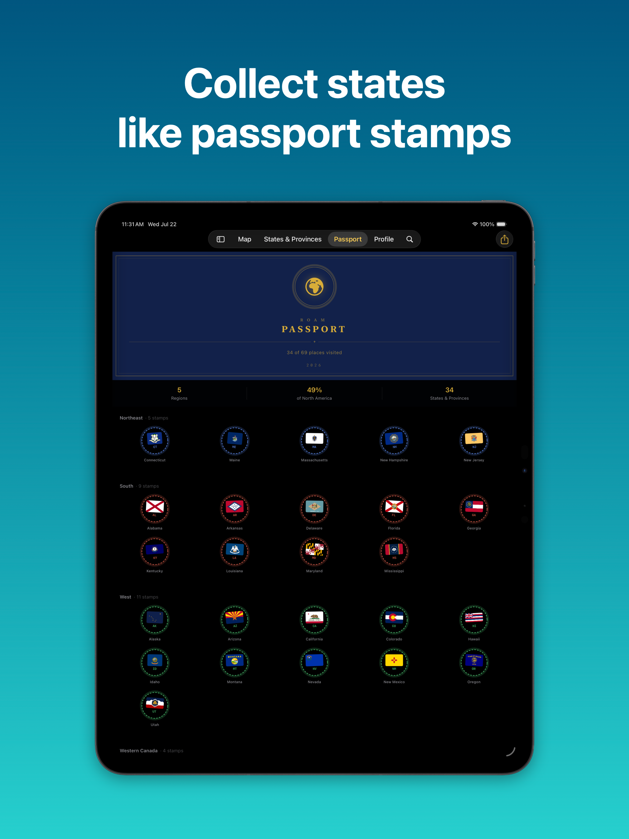 Roam - America Travel Tracker screenshot 15