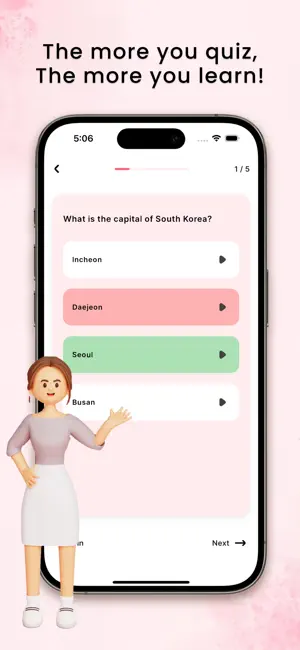 Korean Tutor: Learn with AI screenshot 3