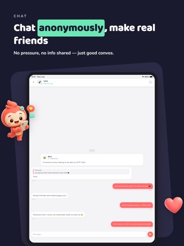 Ayoo - Friends For Snapchat iPad screenshot