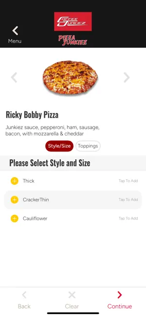 Coffee Junkiez Pizza Junkiez screenshot 4