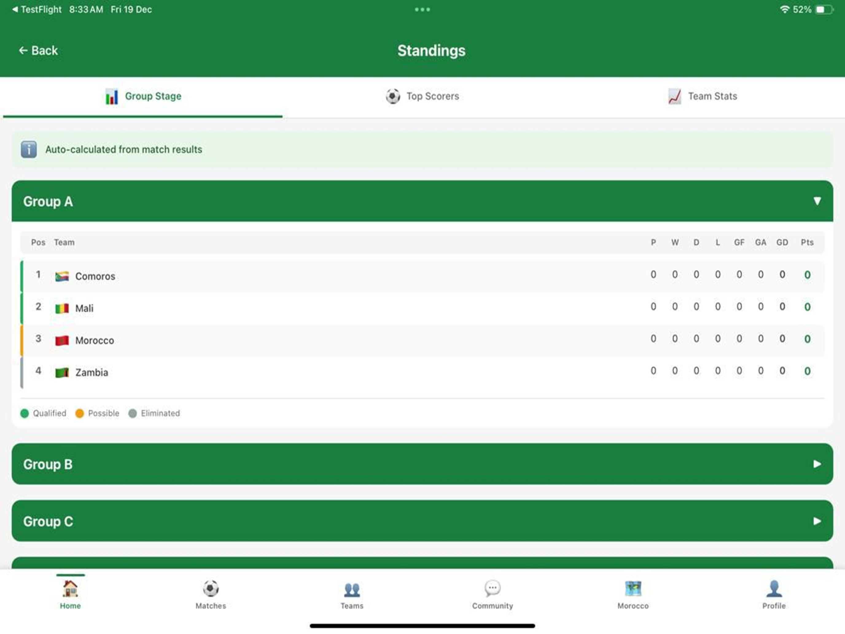Africa Cup 2025 Unofficial App screenshot 9