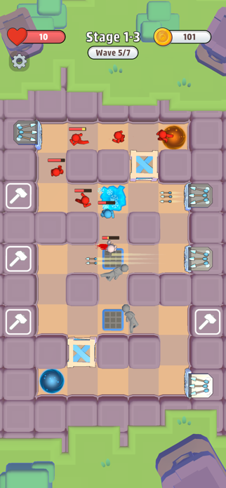Trap Defense: Stop Them! Screenshot 1 of 5