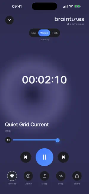 Braintunes screenshot 4