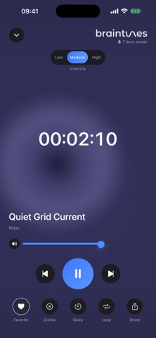 Braintunes iPhone screenshot