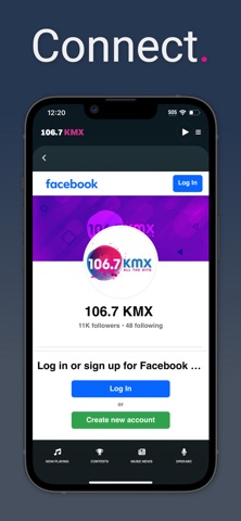106.7 KMX screenshot