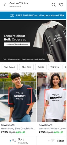 Bewakoof- Fashion Shopping App iPhone screenshot 6