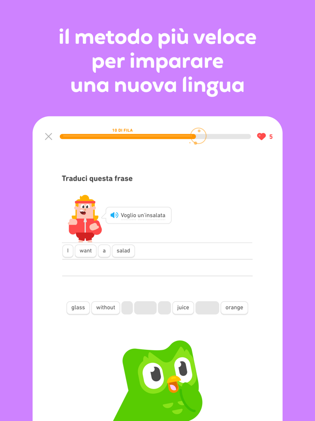 Duolingo: Corsi di lingua Screenshot