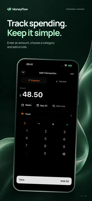 MoneyFlow: Budget Tracker screenshot 3