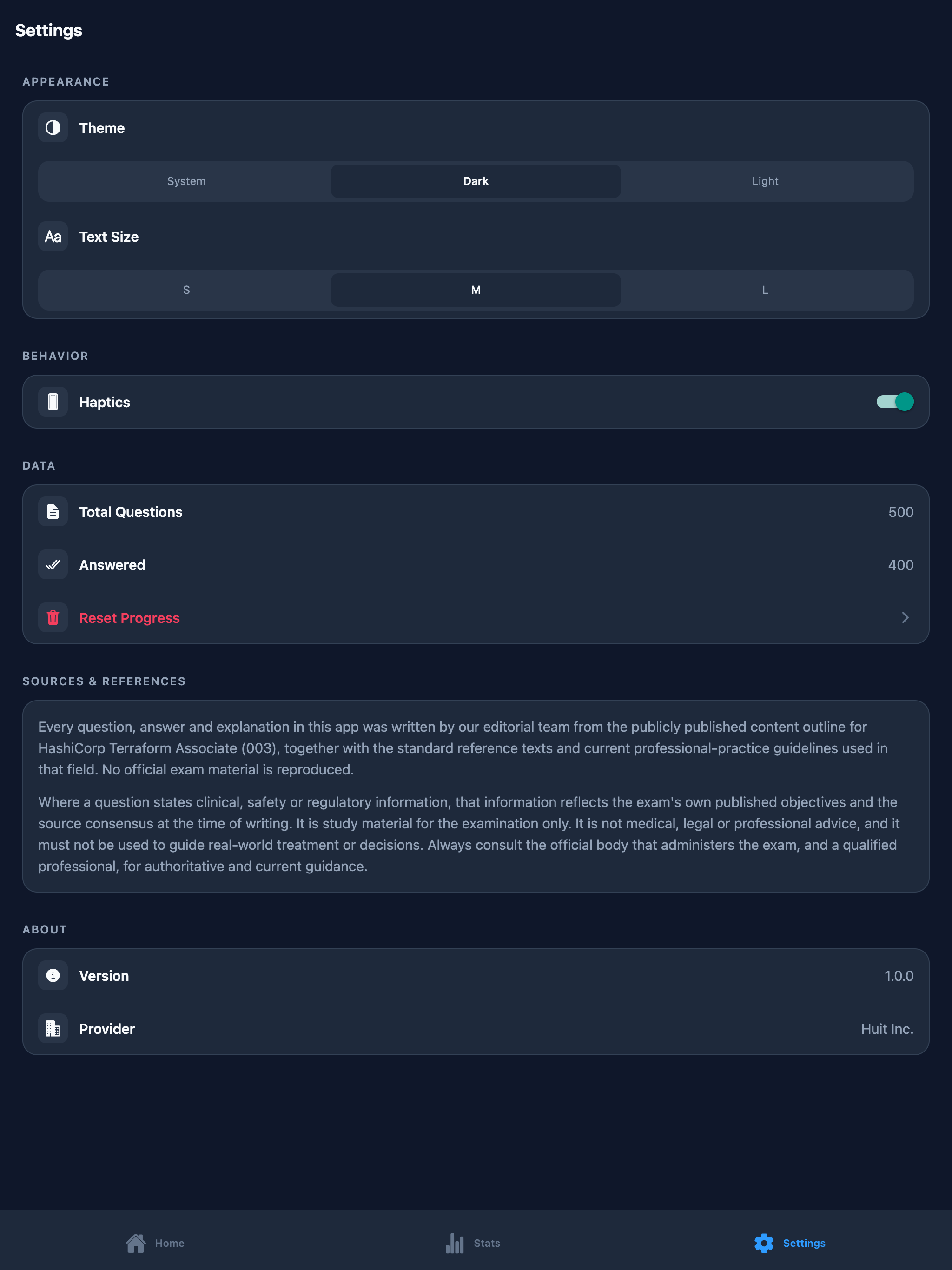 Terraform 003 Practice Exam screenshot 14