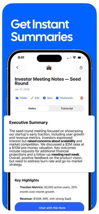 Notewave - AI Note Taker Screenshot 3 of 6