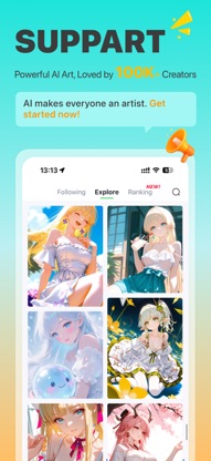 AI Anime Art Generator-SUPPART screenshot 2