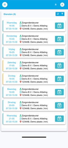 FM ZorgPortaal Screenshot 2 of 3