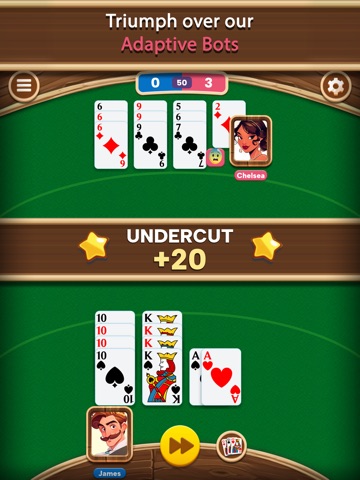 Gin Rummy Classic - Card Game iPad screenshot