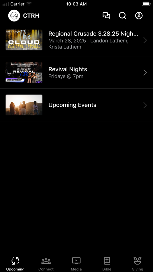 #1. Christ Transformation Hub (iOS) 由: Christ Transformation Core Revival Hub