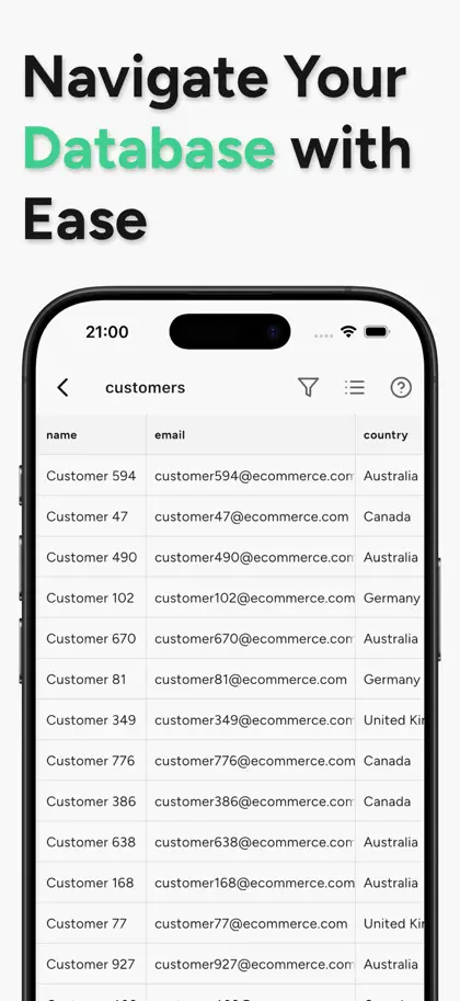 Screenshot 4 von 5 zu Supanow: Supabase Dashboard