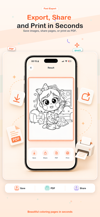 Coloring Book Maker Colorfully Screenshot 4 of 5