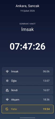 Namaz Vakitleri Plus Screenshot 6 of 6