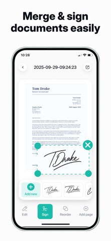 PDF Doc Scanning App - NexScan screenshot