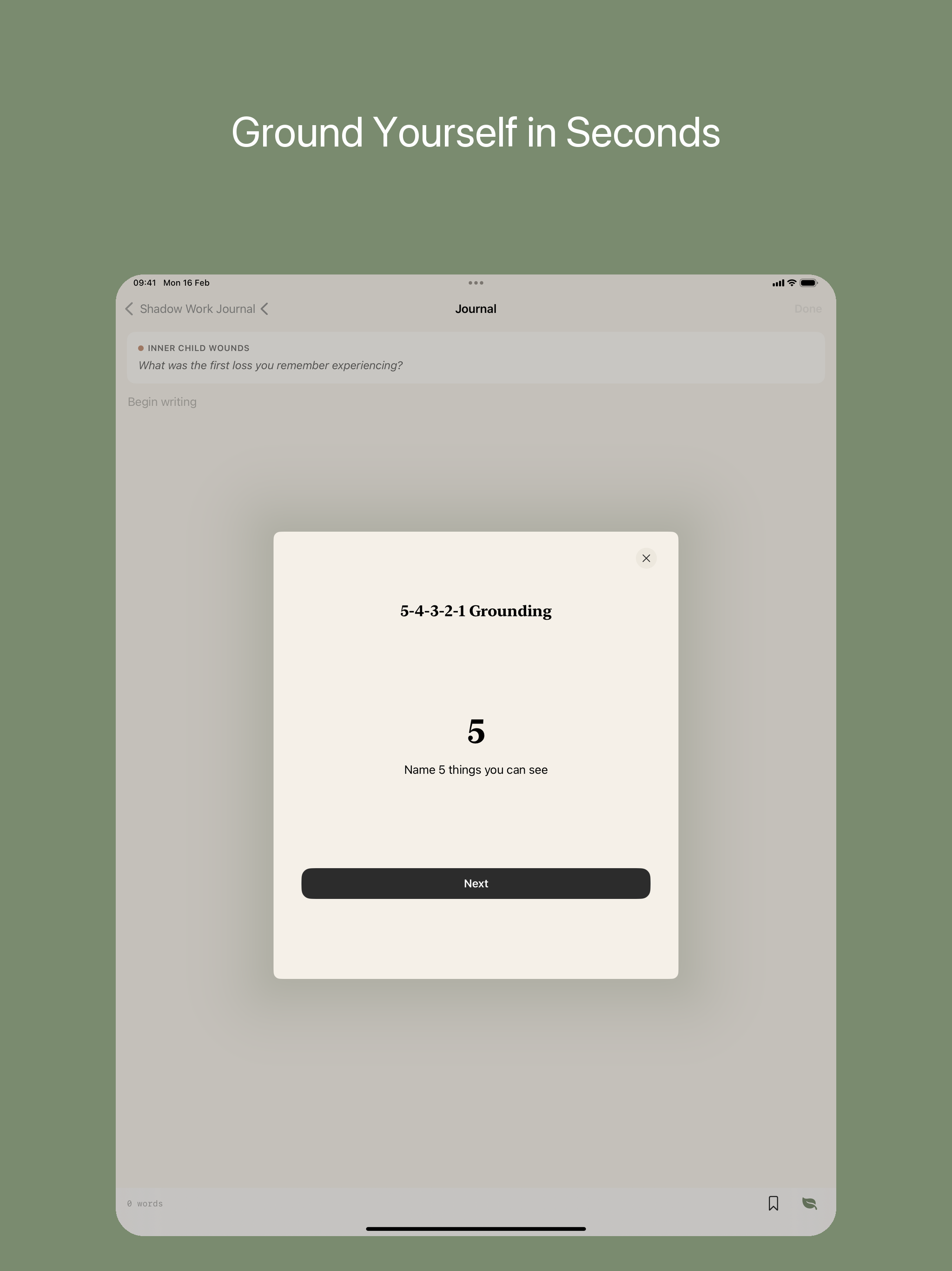 Shadow Work Journal - Growth