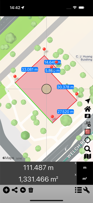 Area & Distance - Map Measure Screenshot 5 of 7