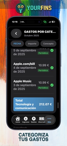 Yourfins screenshot