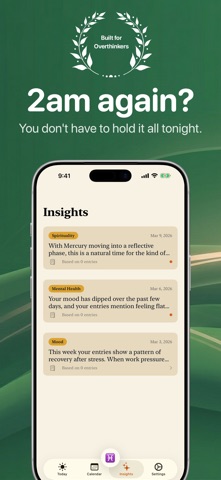 Journal Insights - AI Diary Screenshot 1 of 5