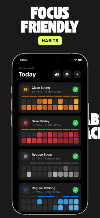 Habit Tracker - Streakify Screenshot 1 of 4