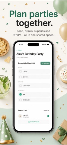 TrolleyGo: Shared Grocery List screenshot
