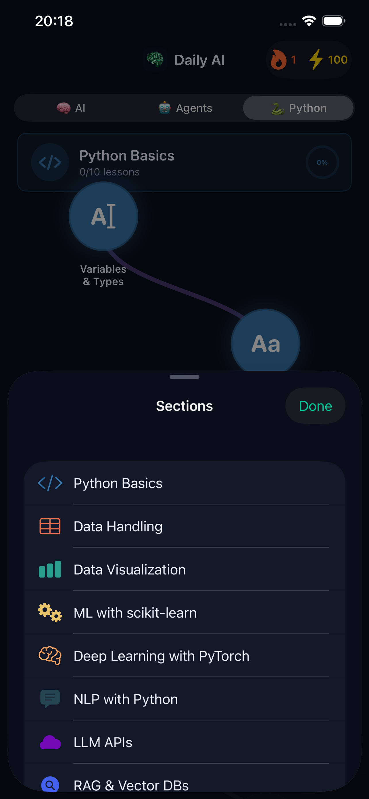 Daily AI: Learn Python & ML screenshot 7