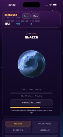 Stardust Planet Clicker screenshot 3