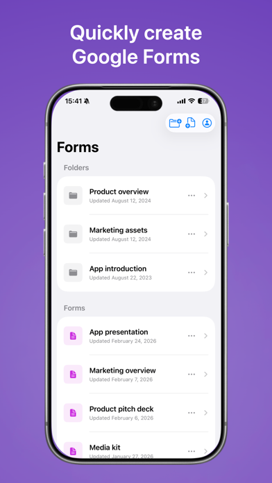 App screenshot