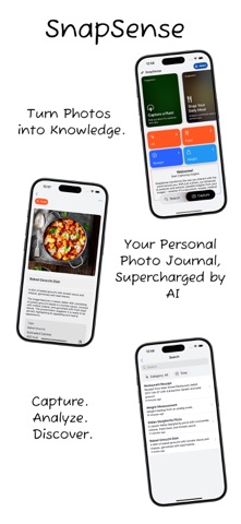 SnapSense - Image AI Insights screenshot