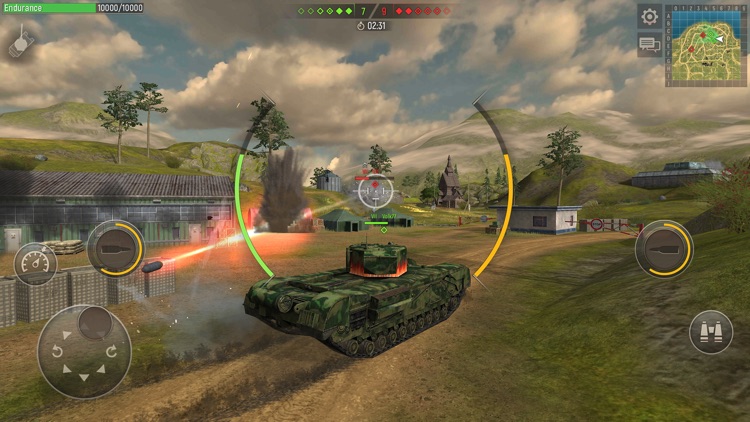 Battle Tanks: Tank War Games screenshot-4