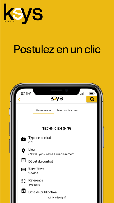 Screenshot #3 pour myKeys