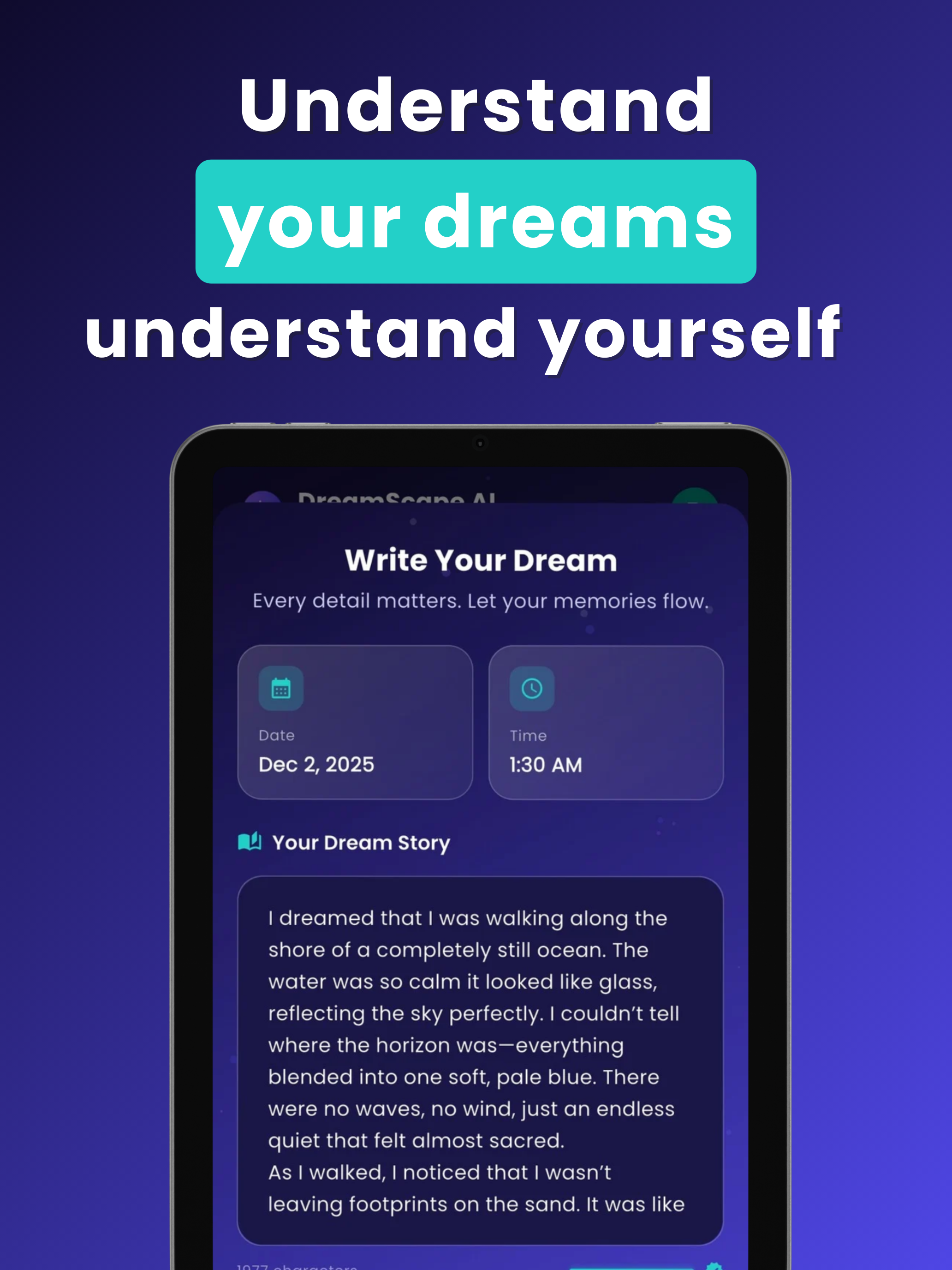 DreamScape AI: Dream Journal screenshot 8