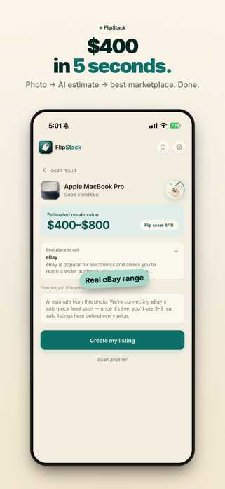 FlipStack AI Screenshot 1 of 5